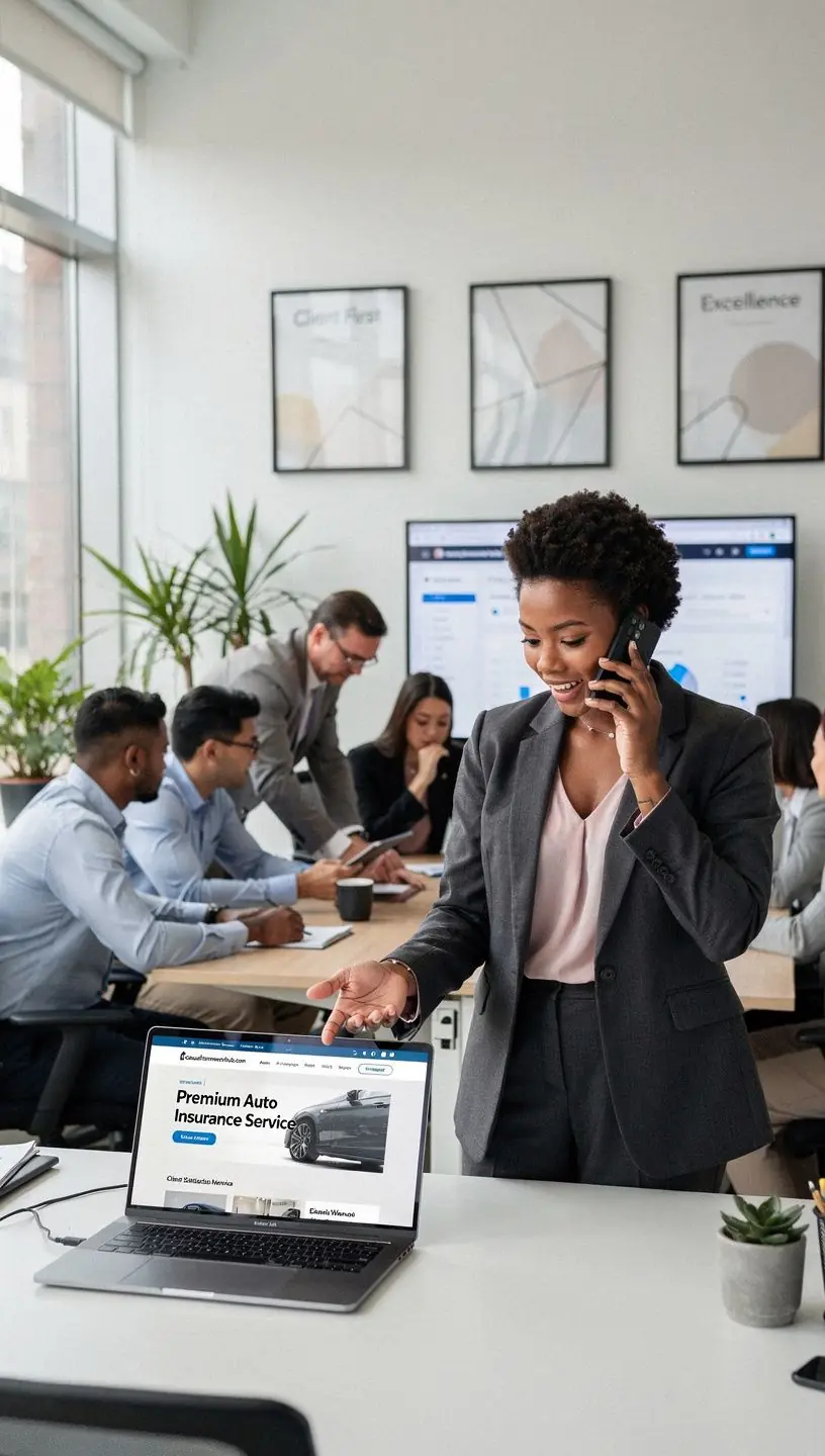 Obrazek przedstawiający różne modele samochodów objętych ubezpieczeniem.